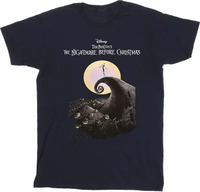 Produktbild von The Nightmare Before Christmas - T-Shirt für Herren BI43830 (M) (Marineblau)