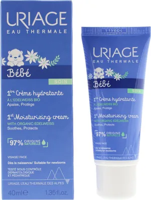 Imagen del producto de Crema hidratante facial para bebés Uriage, 40 ml