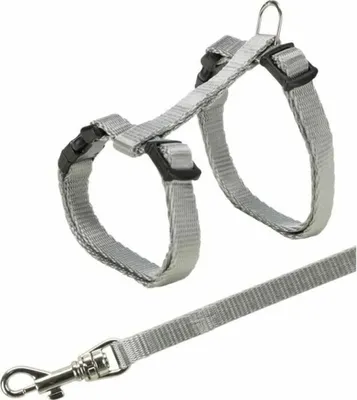 Produktbild von TRIXIE Junior Kätzchengeschirr mit Leine, 19–31 cm / 8 mm, 1,20 m