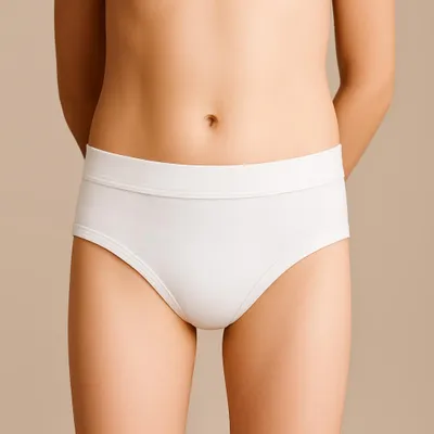 Obrázek produktu pro Opakovaně použitelné absorpční prádlo pro děti a dospívající BÍLÁ 128-140 cm