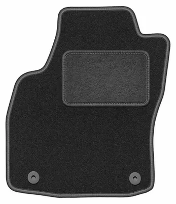 Produktbild von Fahrermatte Velours für Opel Astra H 2003-2010 (Limousine/Schrägheck/Kombi) – 1-tlg, Graphit, passgenau – Wielganizator LUX