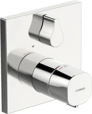 Produktbild von HANSA HANSALIVING Duscharmatur, Fertigmontageset, Thermostat, Unterputz, 81139562