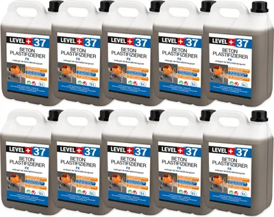 Produktbild von Beton Zusatzmittel 50L Betonverflüssiger Plastifizierer Estrich Level+ FX RM37
