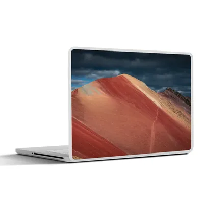 Produktbild von MuchoWow® Laptop Aufkleber Sticker Cover Landschaft - Natur - Berge - Wolken 32.5x23.5 cm - Sticker für Laptop - Selbstklebend