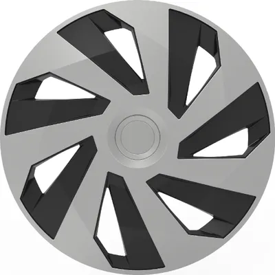 Produktbild von Z480869 Radkappen Radzierblenden SATZ (4Stück) 15 Zoll Vector silber-schwarz