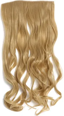 Produktbild von WIG ME UP Haarteil Extension breit 5 Clips wellig Goldblond YZF-3180-86