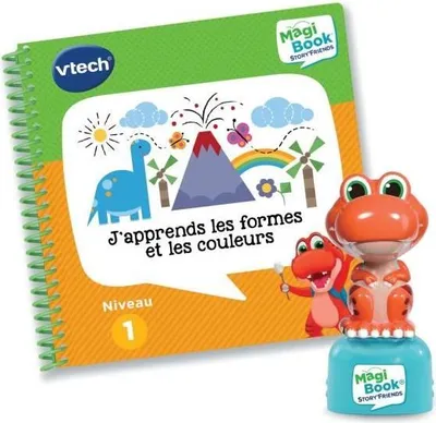 Zdjęcie produktu dla VTECH Magibook Story'Friends - Interaktywna książka edukacyjna, figurka, 2-5 lat, Multikolorowa