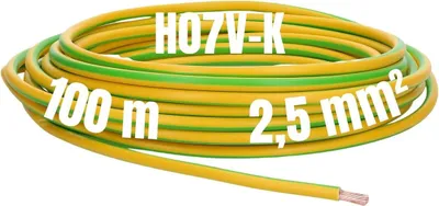 Obrázok produktu pre LAPP 4160500 Lanko viacžilové SC 2.1 1 x 2,50 mm² zeleno-žlté 100 m (4160500)