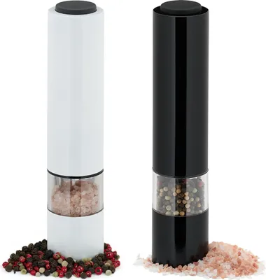 Produktbild von relaxdays Salz und Pfeffermühle 2er Set