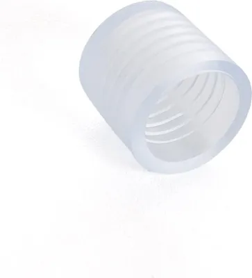 Produktbild von Endkappe für LED Neonstreifen Dimmbar 220V Rund SFLEX14 Transparent