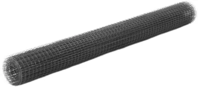 Produktbild von Stahl-Drahtzaun mit PVC-Beschichtung 10x1,5 m in Grau für Garten und Außenbereich