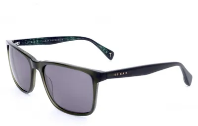 Zdjęcie produktu dla Okulary przeciwsłoneczne dla mężczyzn Ted Baker TB1728 Gloss crystal khaki green 58/18/145