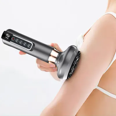 Produktbild von Elektrisches Gua Sha Gerät, Heimmassage zur Meridianentspannung, Schröpfen, Wärmetherapie und Schmerzlinderung, fördert Regeneration und Wohlbefinden.