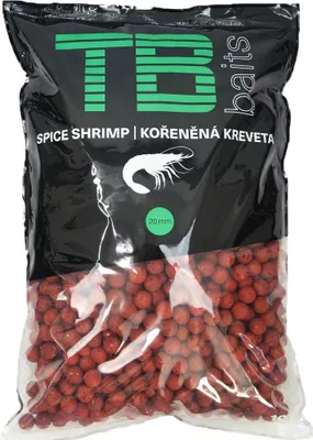 Zdjęcie produktu dla TB Baits Boilie Spice Shrimp 10kg 24mm