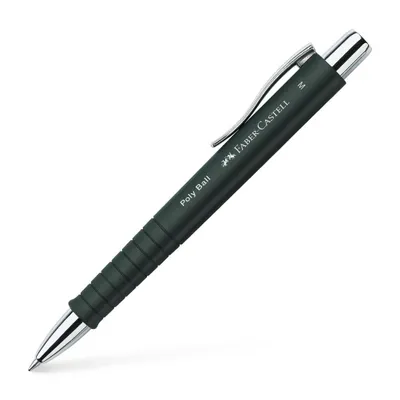 Obrázok produktu pre Faber-Castell biros POLY BALL 241199 M náplň bl barel čierna