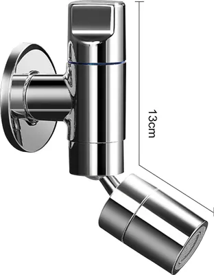 Produktbild von Edelstahl-Mopp-Pool-Wasserhahn, universelle Drehung, einfache Installation, rissfester Mopp-Wasserhahn, Wassersäulen-Sprinkler