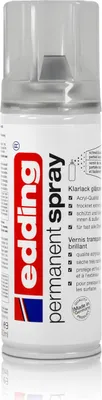 Produktbild von edding Permanent Spray Klarlack glänzend 200 ml Acryl-Qualität