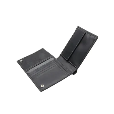 Produktbild von Esquire echt Leder Geldbörse Portemonnaie mit RFID Schutz & Cardsafe schwarz
