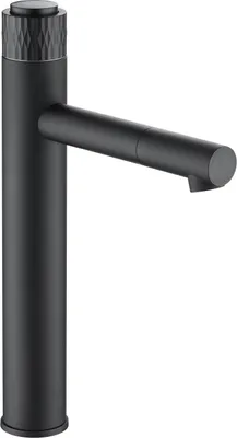 Produktbild von Mexen Diamond Waschtischarmatur hoch, schwarz - 71510-70