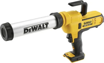 Zdjęcie produktu dla DeWALT DCE571N, Pneumatyczny pistolet do kaulowania, Żółty, 400 ml, 295 kg, 475 mm, 305 mm