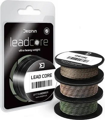 Image de DELPHIN LEADCORE, 8 m, vert, bas de ligne pour la carpe, 101003741