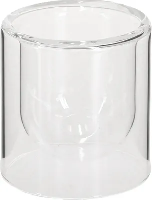 Produktbild von Teelichthalter Glas Windlicht 4er Set Deko Ø7,5 cm H8 cm, 4 Stück