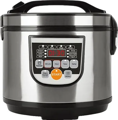 Produktbild von Reiskocher, Digitale Timersteuerung, Antihaftbeschichtung, 5L, EU