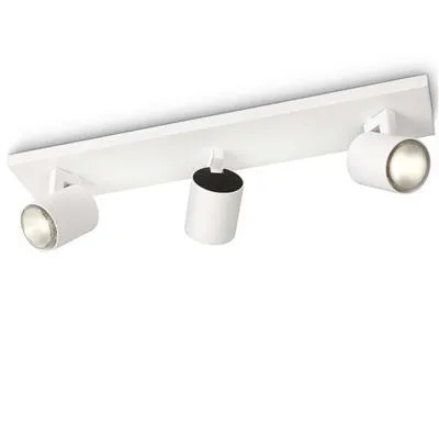 Obrázok produktu pre Philips myLiving 530933112, Bodové osvetlenie, GU10, 3 žiaroviek, LED, 220-240 V, Biela