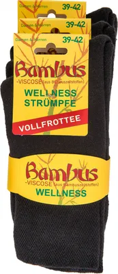 Produktbild von 3 Paar warme Bambus Viskose Socken Vollfrottee für Damen Herren Winter Thermo 39/42
