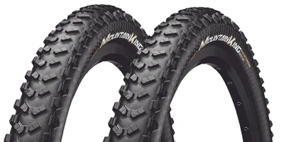 Produktbild von 2x Continental Mountain King ProTection 58-622 TLR BlackChili Faltreifen 29x2.30