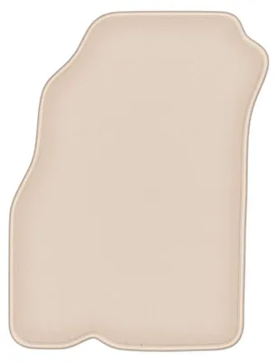 Produktbild von DURBAN Beige Velours-Fahrerfußmatte für Hyundai Accent I (X-3) Limousine (1994-2000)