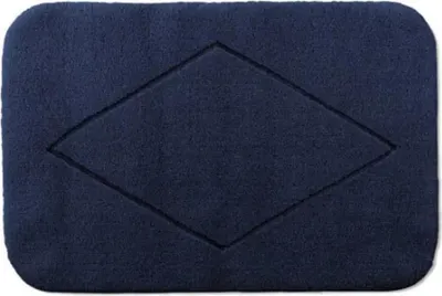 Produktbild von Rhomtuft Badteppich Raute abgerundet Farbe kobalt Größe 80x160 cm