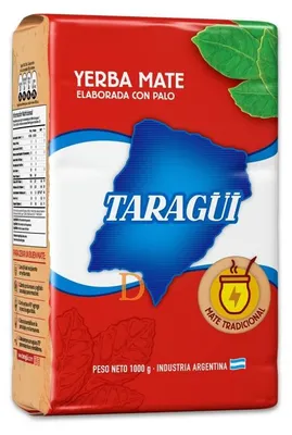 Produktbild von Taragui - Mate Tee aus Argentinien - Yerba Mate 3x500g - 1 Beutel