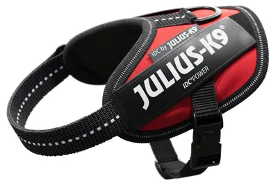 Obrázok produktu pre Julius K9 – postroj pre psa – červený – veľkosť Baby (obvod hrudníka 33-45 cm)