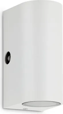 Produktbild von LED Außenleuchte Dämmerungssensor GU10 IP44 5 W weiß Metall Telefunken