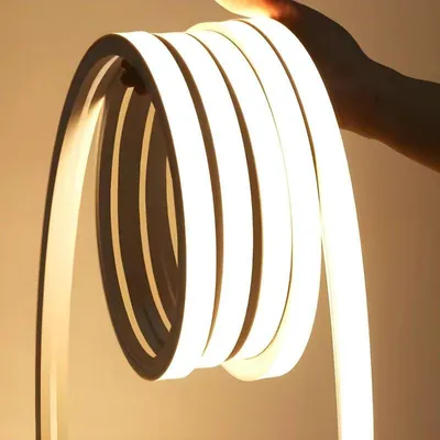 Produktbild von LED-Band 220V 50M 10x10mm IP65 Endlosbearbeitung - Warmweiß 2300K - 3500K