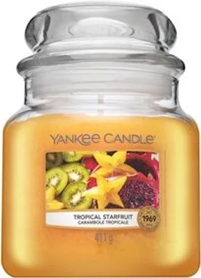 Image de Yankee Candle TROPICAL STARFRUIT Bougie moyenne 411 g