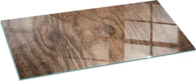 Zdjęcie produktu dla Szklany panel podłogowy 125x50 cm - Szklany panel kominkowy - Szklany panel kominkowy - Szkło ochronne - Panel przeciwiskrowy - Szklany panel podłogowy ognioodporny - Panel chroniący przed ciepłem - Ochrona podłogi wykonana ze szkła - Naturalne usłojenie drewna