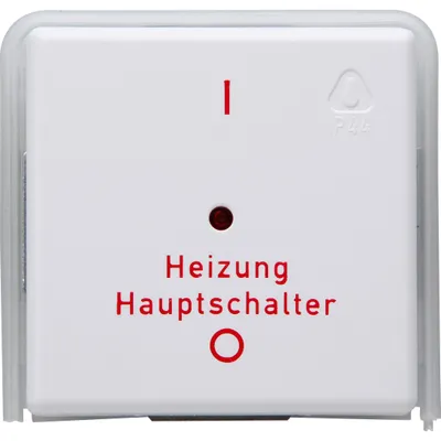 Produktbild von KOPP Unterputz Feuchtraum STANDARD IP44 arktisweiß Heizungshauptschalter