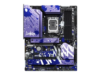 Obrázek produktu pro ASRock Z790 LiveMixer - Základní deska - ATX - patice LGA1700 - čipová sada Z790 - USB 3.2 Gen 1, USB 3.2 Gen 2, USB-C 3.2 Gen2, USB-C 3.2 Gen 2x2 - 2,5 Gigabit LAN - integrovaná grafika (vyžaduje CPU)
