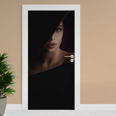 Produktbild von Türfolie "Model" 90x200cm Türposter Deko Aufkleber Folie Tapete TF02-05