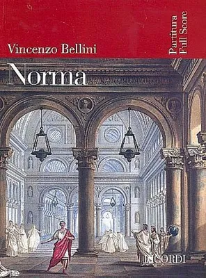 Produktbild von Musikpartitur zur Oper Norma, Libretto von F. Romani, Italienisch