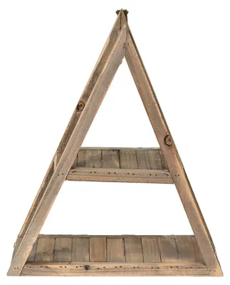 Immagine prodotto di Mensola da parete Clayre & Eef 31x11x36 cm in legno marrone