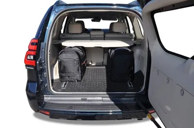 Produktbild von Toyota Land Cruiser 150 2017+ Kofferraumtaschen Set 5 Stk