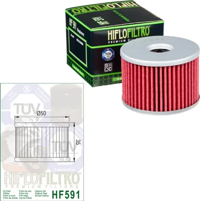 Image de Filtre à huile Hiflo HF591