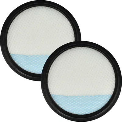 Produktbild von vhbw 2x Vormotorfilter kompatibel mit Dirt Devil Blade DD767, DD777 Staubsauger - Motorschutzfilter, Abwaschbar
