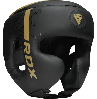 Produktbild von Sparring-Boxhelm Kopfschutz für Boxen und MMA Wangenschutz Schwarz S