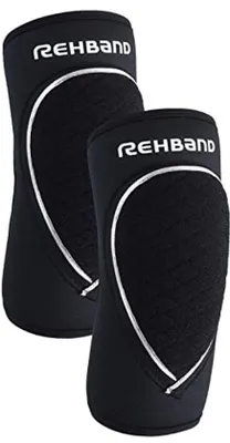 Produktbild von Famanu Ellenbogenschützer Neopren - Schwarz, Unisex, Größe L