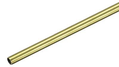 Messingrohr rund 4,5 mm Ø 0,25 mm Wand 300 mm lang