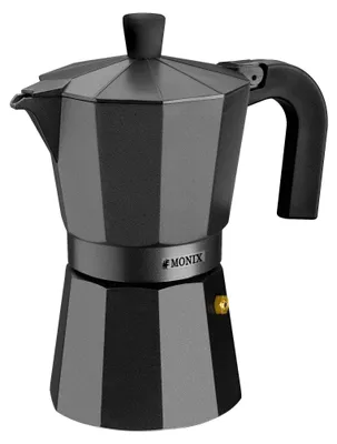 Produktbild von Italienische Kaffeemaschine Monix Braisogona_M640001 Schwarz Aluminium 1 Tasse